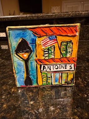 Antoine's New Orleans Colorful Hand-Painted Art - ArtByJax - Jax Frey
